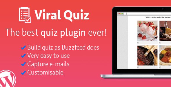 WordPress Viral Quiz v3.01 - BuzzFeed Quiz Builder