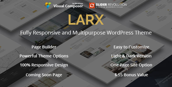 LARX - A Creative Multi-Concept Theme v1.8.6