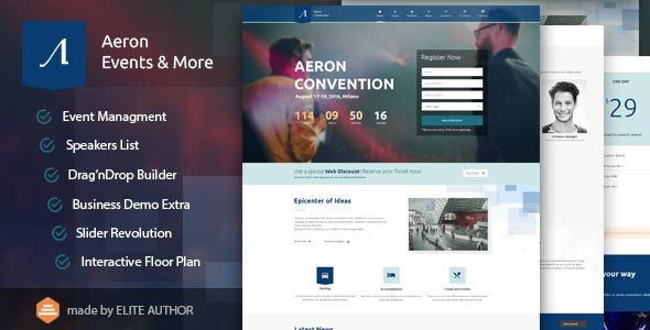 Aeron v3.3.0 - Premium Responsive Corporate Theme