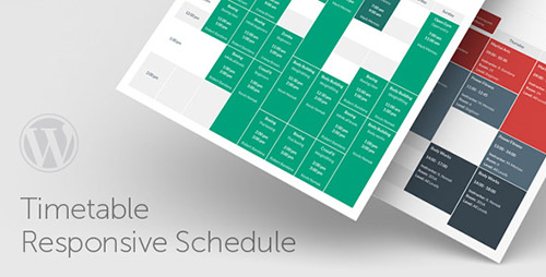 Timetable Responsive Schedule For WordPress v3.9