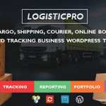 Logistic Pro v1.0.0 - Transport - Cargo - Online Tracking - Booking - Portfolio WordPress Theme