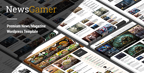 NewsGamer v2.1.5 - Premium WordPress News / Publishing Theme