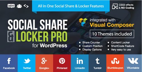 Social Share & Locker Pro Nulled WordPress Plugin Free Download