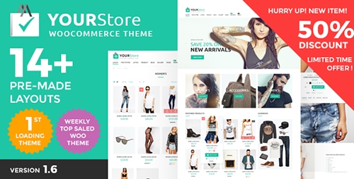 YourStore v1.7 - WooCommerce Theme | WordPress