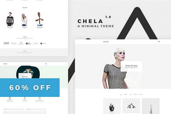 CreativeMarket - Chela v1.0.1 - A Minimal Agency Theme