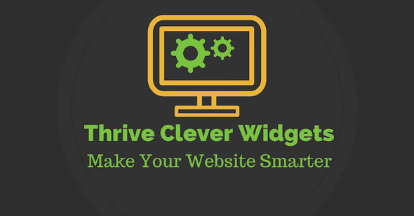 Thrive Clever Widgets v1.27 - Show Relevant WordPress Widgets