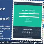 URL Shortener with Ads and Powerful Admin Panel
