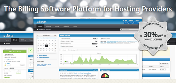 Blesta v3.6.1 - The Billing Software Platform for Hosting Providers