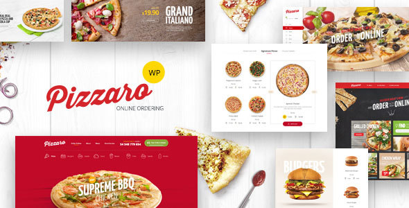 Pizzaro v1.2.9 - Fast Food & Restaurant WooCommerce Theme