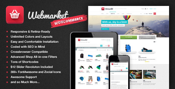 Webmarket v2.5.2 - WP Theme for Advanced Online Shops