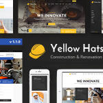 Yellow Hats v1.0.6 - Construction, Building & Renovation Theme
