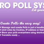 WP Pro Poll System v1.0.5