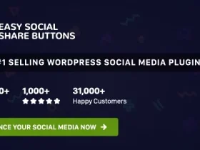 Easy Social Share Buttons for WordPress Nulled