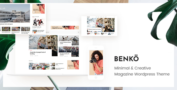 Benko v1.0.1- Creative Magazine WordPress Theme