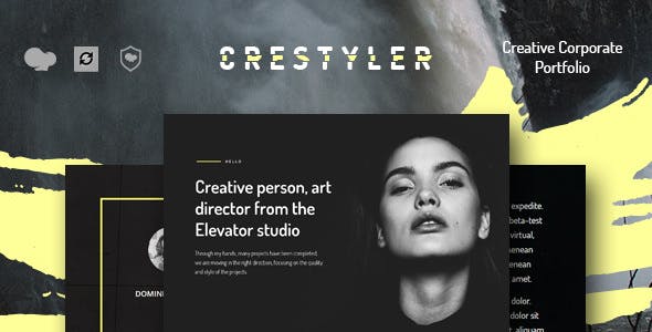 Crestyler v1.0 - Creative Portfolio WordPress Theme