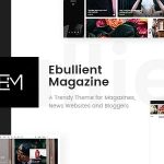 Ebullient v1.3.1 - Modern News and Magazine Theme