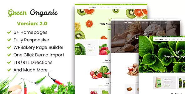 Green Organic v2.7 - Organic Store & Bakery Theme