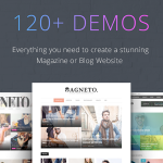 Magneto v1.2 - ECommerce Multi Concept Newspaper / News / Magazine / Blog WordPress Theme