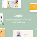 Capie v1.0.4 - Minimal Creative WooCommerce WordPress Theme