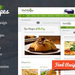 Food Recipes - WordPress Theme v4.0.5