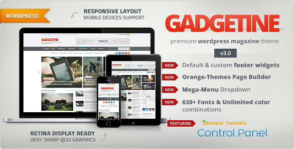 Gadgetine v3.2.0 - WordPress Theme for Premium Magazine