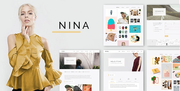 Nina v1.0.2 - A Minimal and Creative Portfolio WordPress Theme