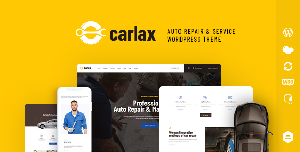 Carlax v1.0.2 - Car Parts Store & Auto Service Theme