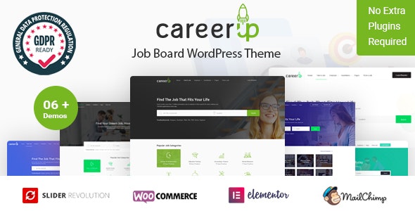 CareerUp v1.1.20 - Job Board WordPress Theme
