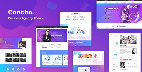 Concho v1.2 - HR, Consulting Services WordPress Theme