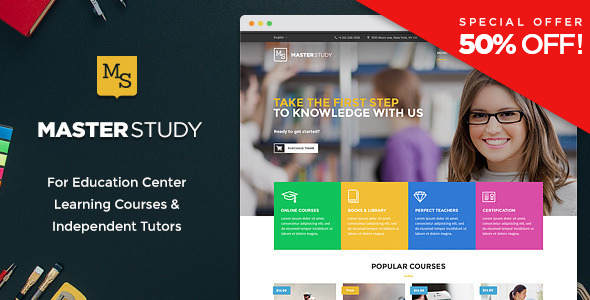 Masterstudy - Education WordPress Theme Nulled
