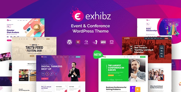 Exhibz v2.2.0 - Event Conference WordPress Theme