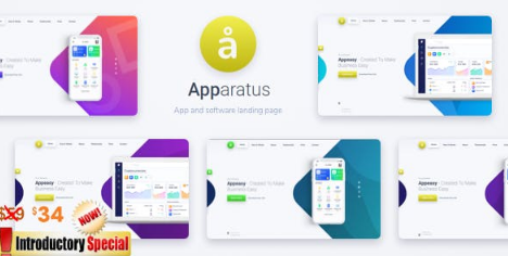 Apparatus v3.6.2 | A Multi-Purpose One-Page Portfolio and App Landing Theme