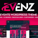 Evenz v1.2.5 - Conference and Event WordPress Theme