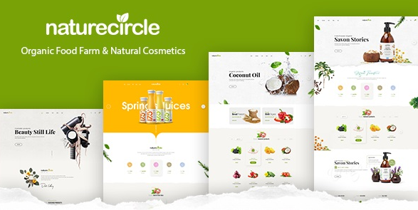 NatureCircle v1.0.8 - Organic Theme for WooCommerce WordPress