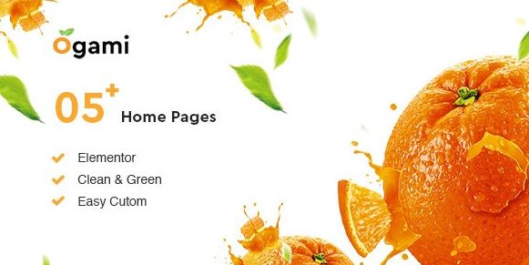 Ogami v1.28 - Organic Store & Bakery WordPress Theme