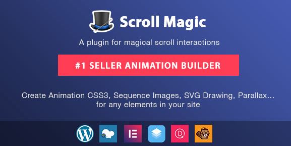 Scroll Magic WordPress - Scrolling Animation Builder Plugin