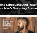 Groomly - Menâ€™s Grooming Scheduling & Reservation WordPress Theme
