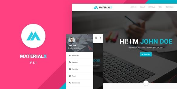 MaterialX - Material Design Personal Template