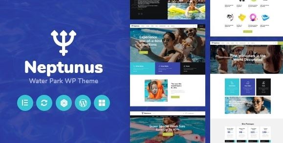 Neptunus - Water & Amusement Park WordPress Theme