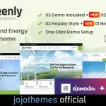 Greenly - Ecology & Solar Energy WordPress Theme