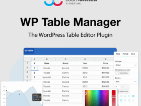 WP Table Manager JoomUnited Nulled