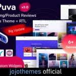 Puva - Online Blogging & Affiliate Product Reviews WordPress Theme