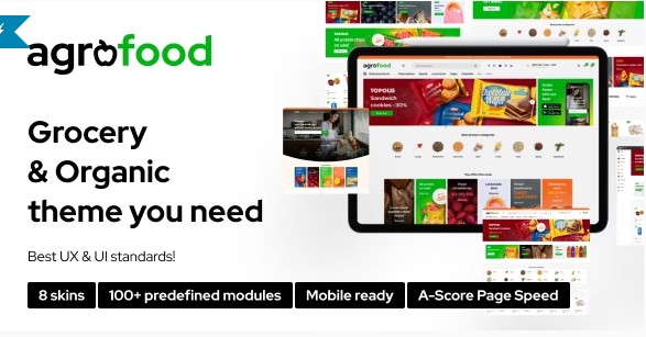 Agrofood - Elementor WooCommerce WordPress Theme Nulled