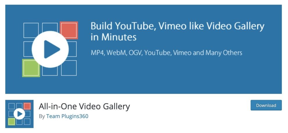 All-in-One Video Gallery Nulled Free Download
