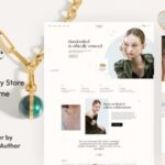 Auriane - Handcrafted Jewelry Store WordPress Theme Nulled