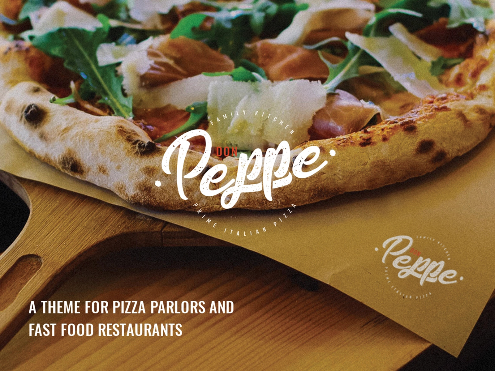 Don Peppe Pizza and Fast Food Theme Nulled