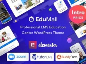 EduMall Nulled Professional LMS Education Center WordPress Theme Free Download