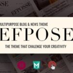 Efpose – Multipurpose Blog and Newspaper Theme Nulled