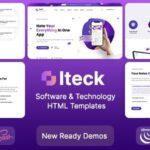 Iteck-Software-Technology-WordPress-Theme-Nulled-Free-Download