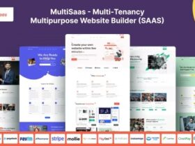 MultiSaas - Multi-Tenancy Multipurpose Website Builder Nulled